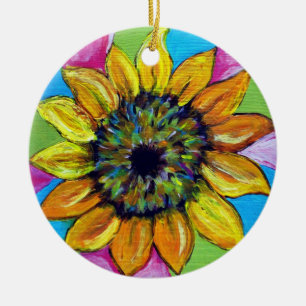 Sunflower Ornament