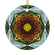 Sunflower ornament