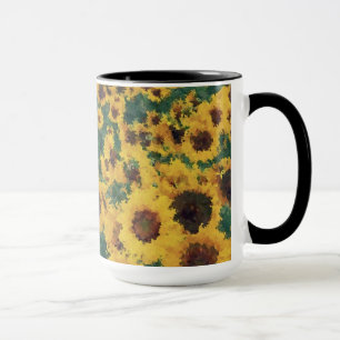 Sunflower painting art - Mug