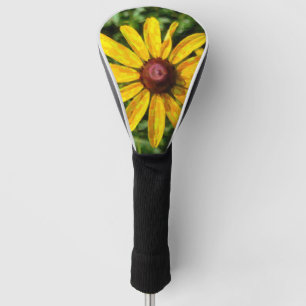 Sunflower Painting Golf Head Cover