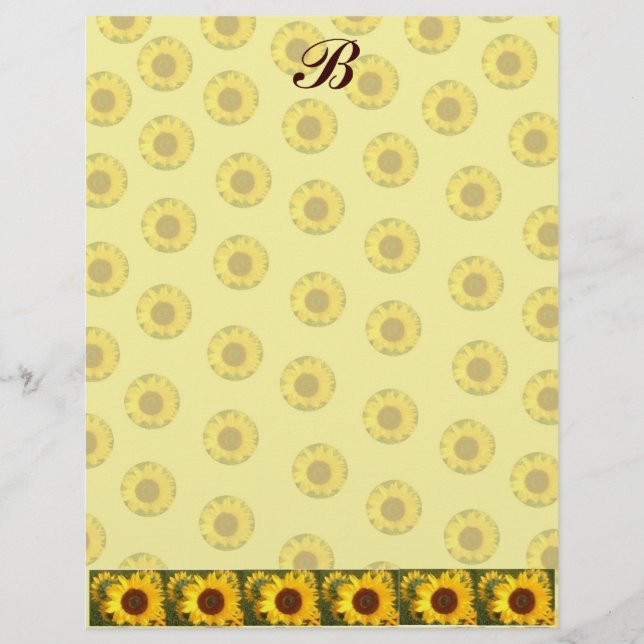 Sunflower paper (Front)