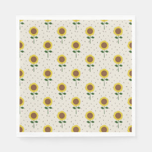 Sunflower Paper Napkins