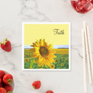 Sunflower Paper Napkins