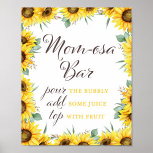 Sunflower Party Sign
