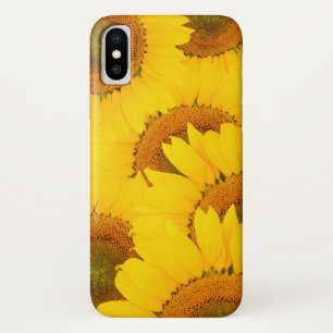 Sunflower Pattern iPhone X Case