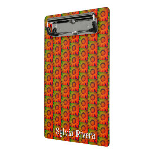 "Sunflower Pattern" Clipboard 