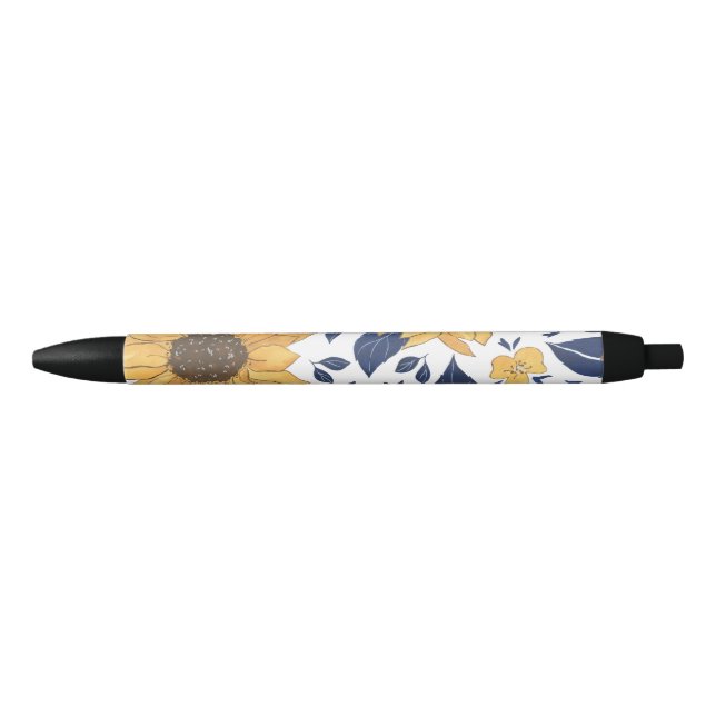 Sunflower Pens and Yellow floral Pen (Front)