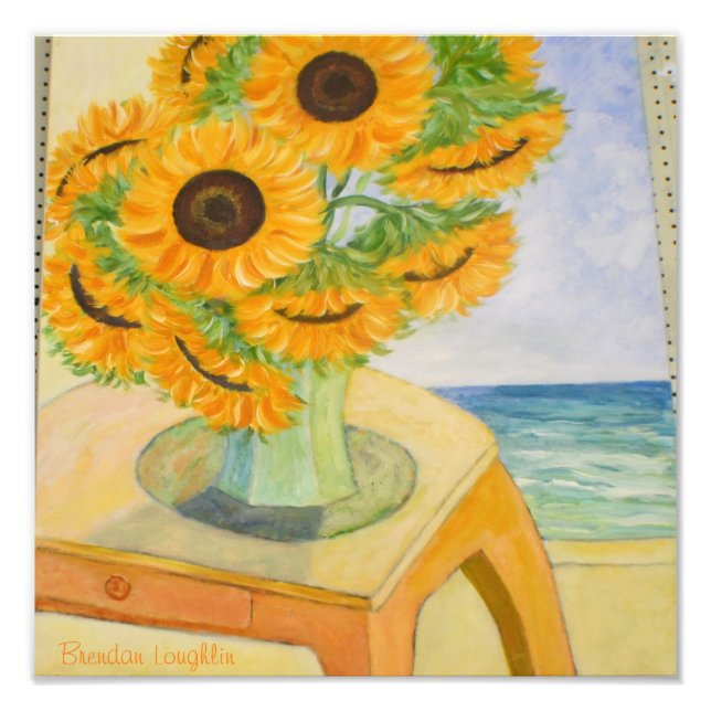 Sunflower Photo Print (Front)