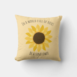 Sunflower Pillow