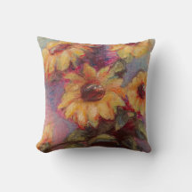 Sunflower Pillow