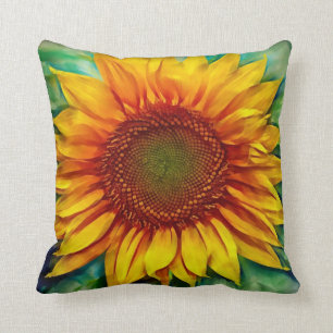 Sunflower pillowcase cushion