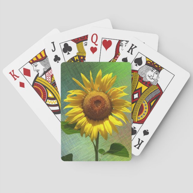 Sunflower Playing Cards (Back)
