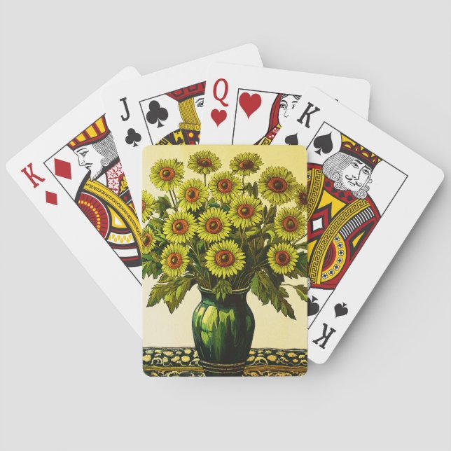 Sunflower Playing Cards (Back)