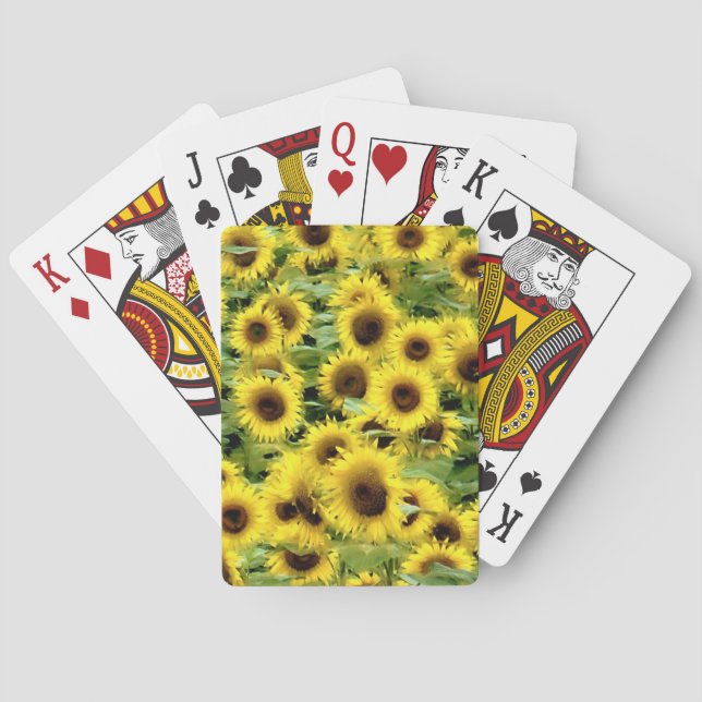 Sunflower Playing Cards (Back)
