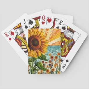 Sunflower Playing Cards