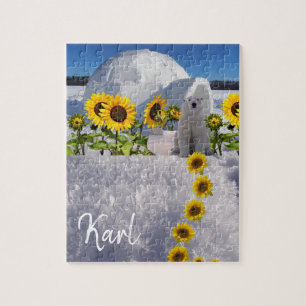 Sunflower Polar Bear Puzzles