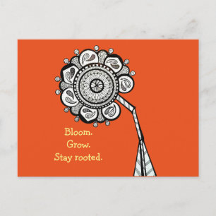 Sunflower Postcard