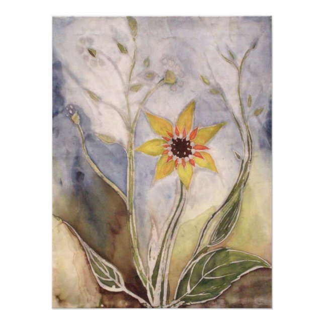 Sunflower Poster (Front)