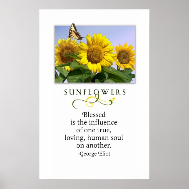 Sunflower Poster (Front)