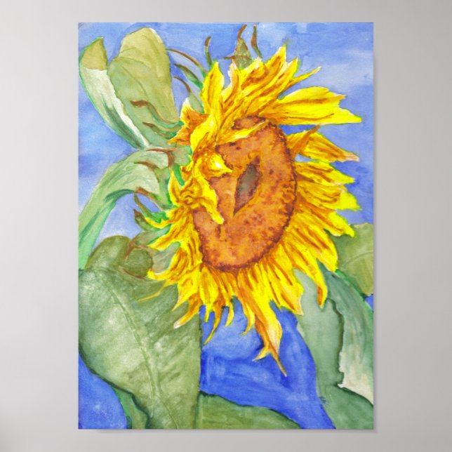 Sunflower Poster (Front)