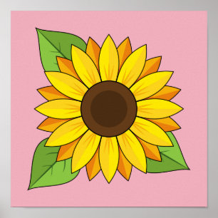 Sunflower Poster