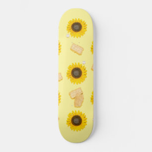 sunflower power skateboard