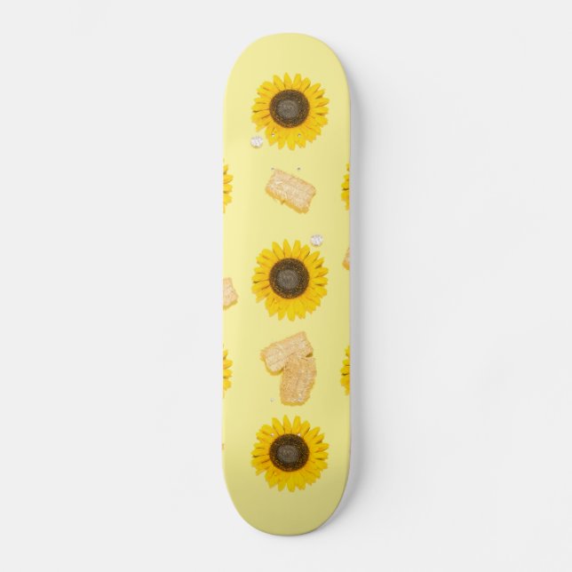 sunflower power skateboard (Front)