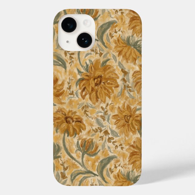 Sunflower Print Phone Case (Back)