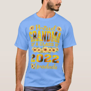 Sunflower Proud Grandma Of A Class Of 2022 Graduat T-Shirt
