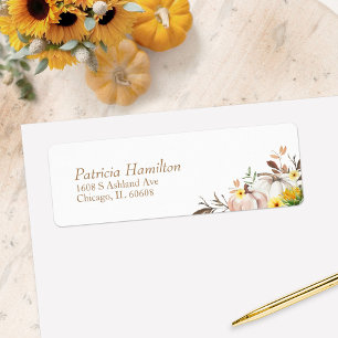 Sunflower Pumpkin Fall Wedding