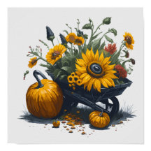 Sunflower & Pumpkin