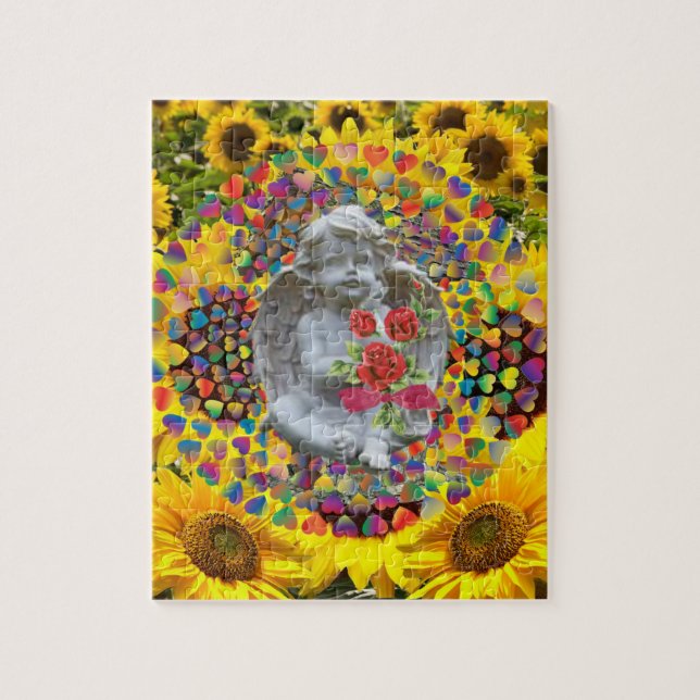Sunflower Puzzles Angel (Vertical)