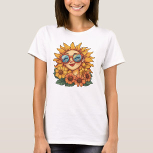 Sunflower : Radiate positivity and soak in the sun T-Shirt