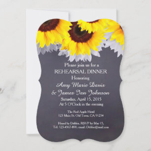 Sunflower rehearsal dinner invite sunflwr2