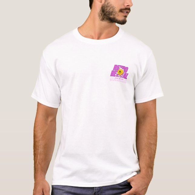 Sunflower Retro Revival T-Shirt (Front)