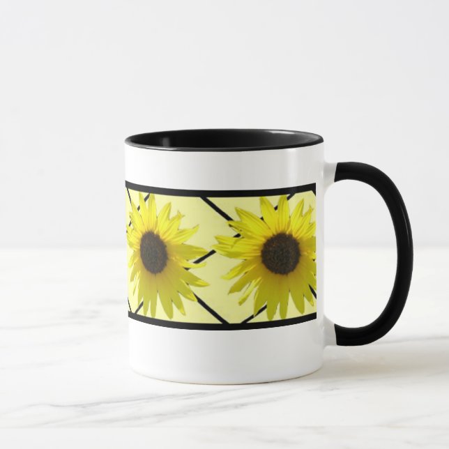 Sunflower Ring Mug (Right)