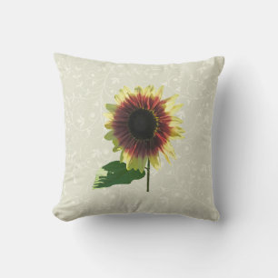 Sunflower Ring of Fire Cushion