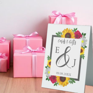 Sunflower Rose Daisy Autumn Floral Wedding