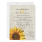 Sunflower Rustic Wedding