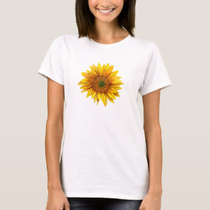 Sunflower. Rustic yellow flower. Country floral T-Shirt