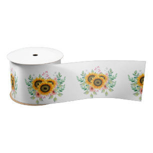 Sunflower    satin ribbon
