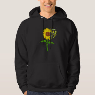Sunflower School Bus Bus Driver Driving Life Hoodie