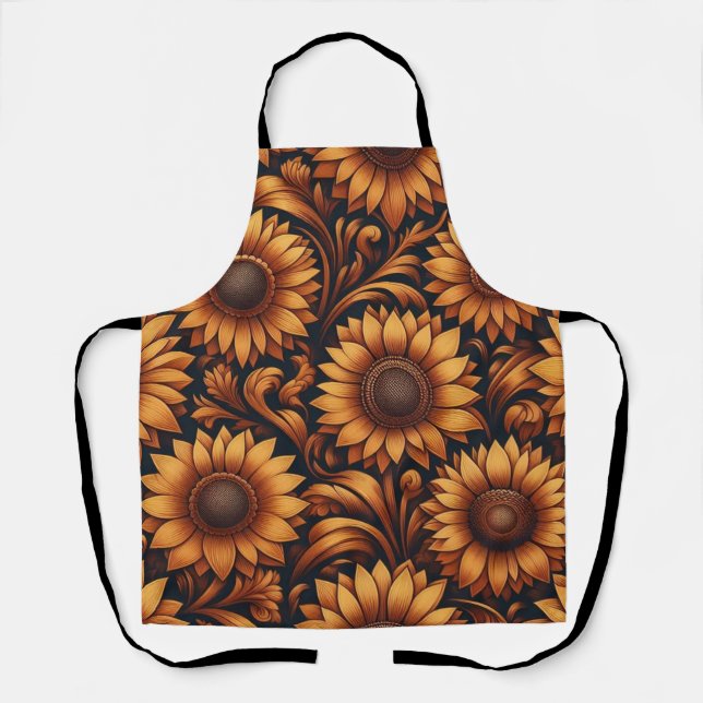 Sunflower Season Apron (Front)