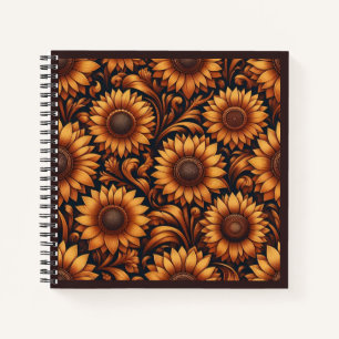 Sunflower Season Notebook