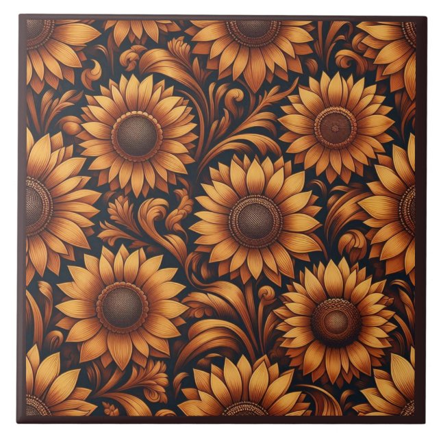 Sunflower Season Tile (Front)