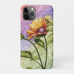 Sunflower Secrets at Sunset iPhone 11 Pro Case