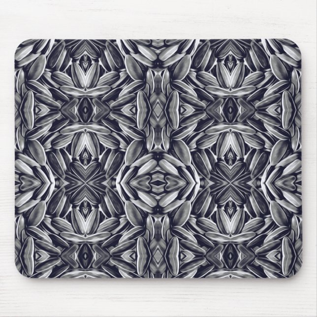 Sunflower Seed Pattern Mouse Mat (Front)