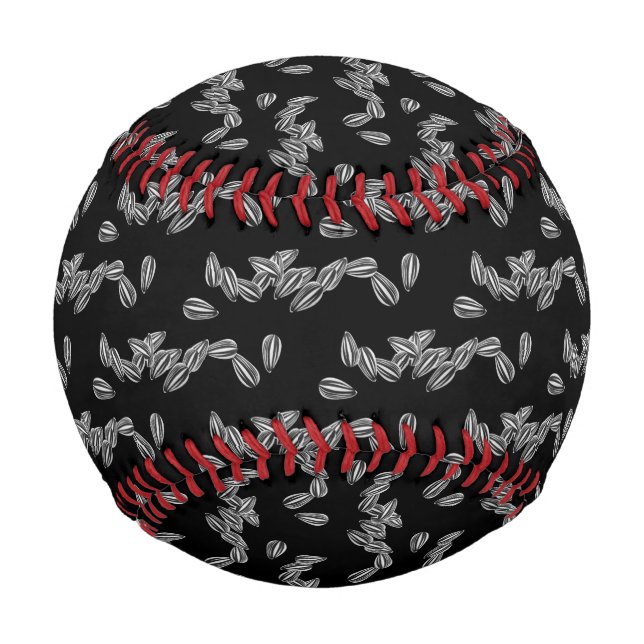 Sunflower Seeds Cool Fun  Baseball (Front)