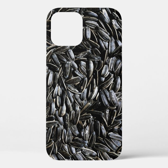 Sunflower Seeds Cool Fun Case-Mate iPhone Case (Back)