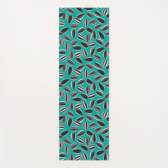 Sunflower Seeds Yoga Mat (Front)